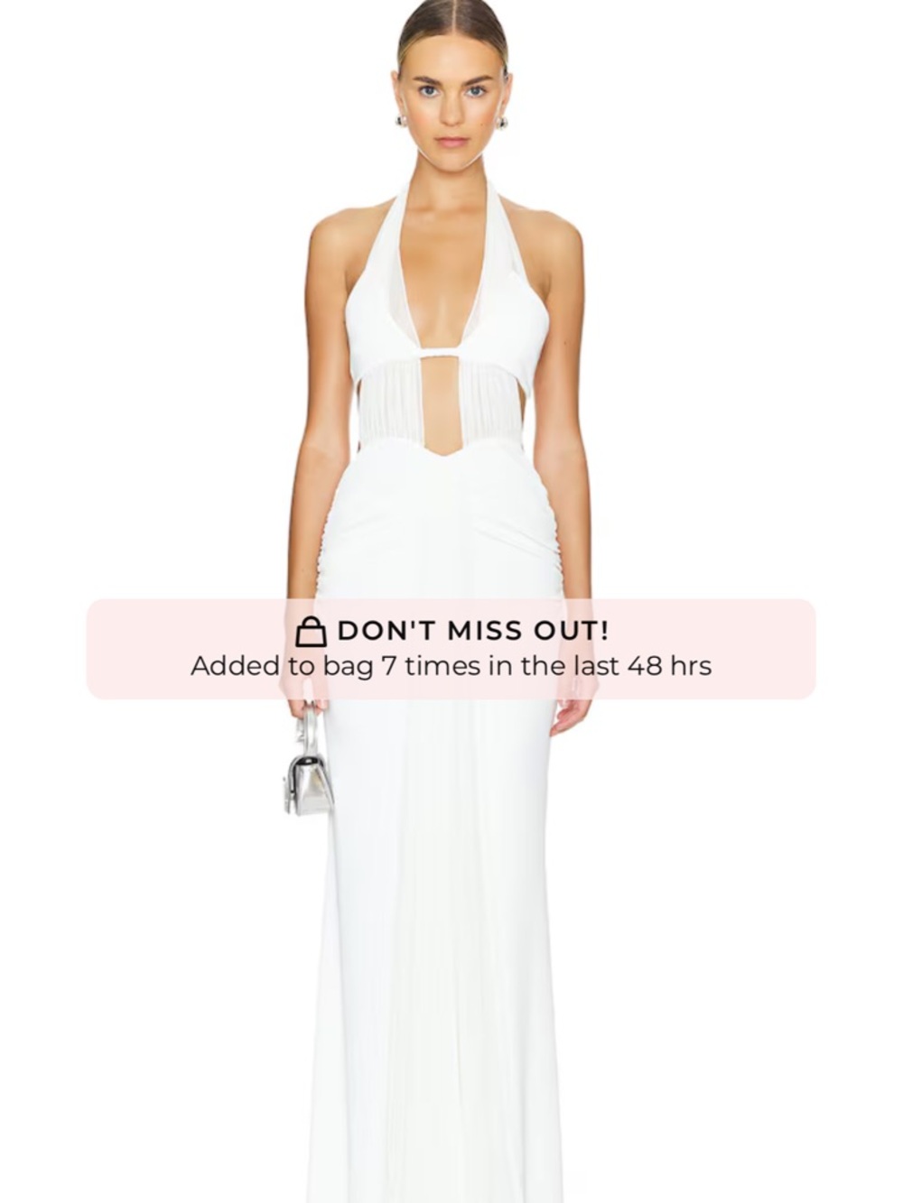 REVOLVE NBD Ilta Maxi Dress in White
